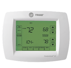 Trane XL900 Touch Screen Thermostat Control